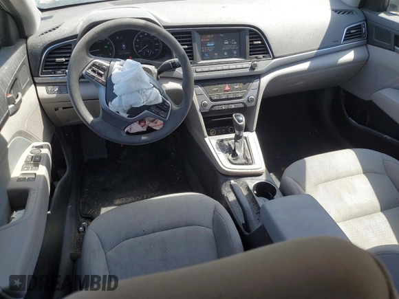 2018 Hyundai Elantra SEL with VIN 5NPD84LF9JH227287, listed as a Copart auction lot 52342855 with 81,687 mi miles and Salvage Title. Bid and sale history available at DreamBid. Image 8.