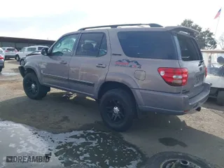 2002 Toyota Sequoia Limited with VIN 5TDBT48A82S067143, listed as a IAAI auction lot 41546157 with 244,878 mi miles. Bid and sale history available at carsss.com. Image 3.