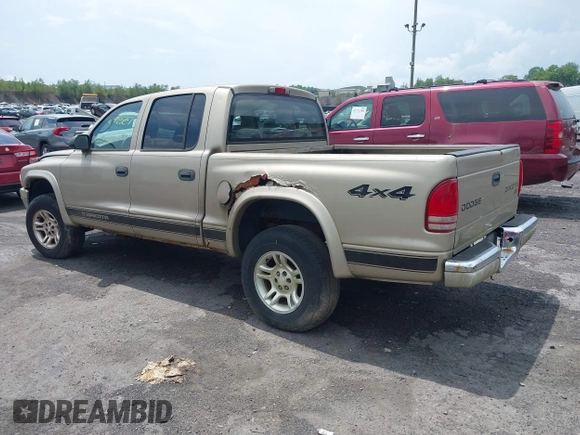 2004 Dodge Dakota SLT with VIN 1D7HG48N54S720724, listed as a IAAI auction lot 42740246 with 153,504 mi miles and . Bid and sale history available at DreamBid. Image 3.