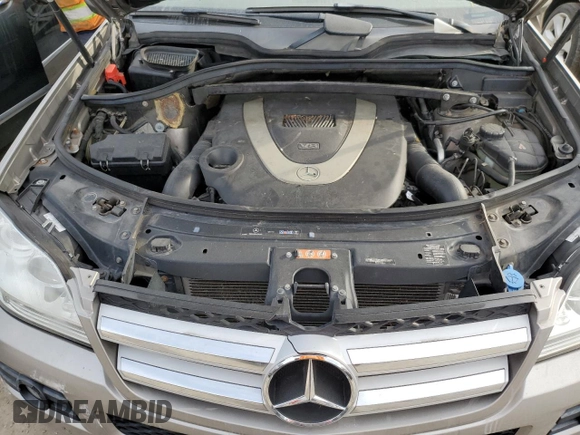 2009 Mercedes-Benz GL-Class 4.6L with VIN 4JGBF71E19A443397, listed as a Copart auction lot 76158094 with 0 mi miles and Salvage Title. Bid and sale history available at carsss.com. Image 12.