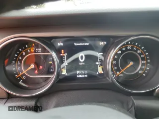2020 Jeep Wrangler Unlimited Freedom with VIN 1C4HJXDG0LW285901, listed as a Copart auction lot 52193555 with 63,823 mi miles and Salvage title. Bid and sale history available at DreamBid. Image 9.