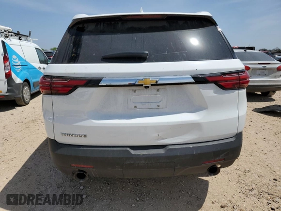 2023 Chevrolet Traverse LS with VIN 1GNERLKW7PJ272541, listed as a Copart auction lot 50503305 with 12,234 mi miles and Clean Title. Bid and sale history available at carsss.com. Image 6.