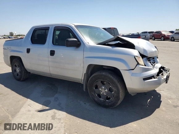 2007 Honda Ridgeline RT with VIN 2HJYK16267H517302, listed as a Copart auction lot 57607935 with Not provided miles and Salvage title. Bid and sale history available at DreamBid. Image 4.