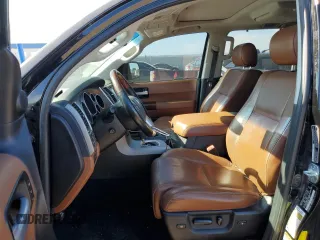2016 Toyota Sequoia Platinum with VIN 5TDDW5G16GS138046, listed as a Copart auction lot 43804594 with 156,396 mi miles. Bid and sale history available at carsss.com. Image 7.