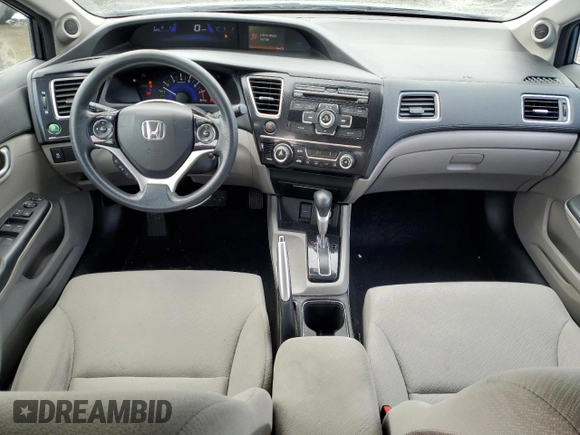 2013 Honda Civic EX with VIN 19XFB2F81DE243410, listed as a Copart auction lot 47586305 with 103,639 mi miles and Salvage Title. Bid and sale history available at DreamBid. Image 8.