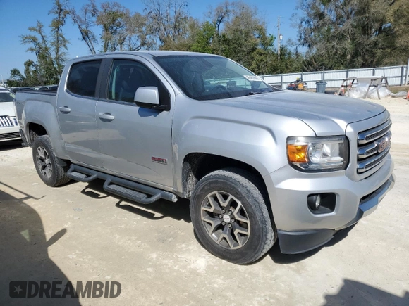 2016 GMC Canyon 4WD SLE with VIN 1GTG6CE36G1354255, listed as a Copart auction lot 48460605 with 106,280 mi miles and Salvage Title. Bid and sale history available at carsss.com. Image 4.