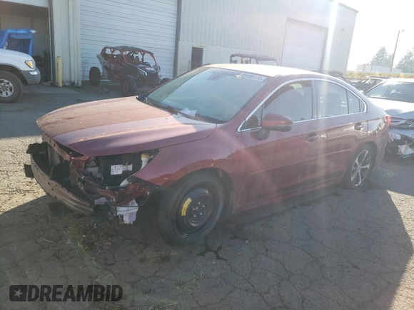2018 Subaru Legacy Limited with VIN 4S3BNEN63J3008775, listed as a Copart auction lot 83498174 with 0 mi miles and Salvage Title. Bid and sale history available at carsss.com. Image 1.