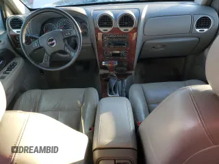 2005 GMC Envoy SLT with VIN 1GKDT13S452369908, listed as a Copart auction lot 49643375 with 0 mi miles and Salvage Title. Bid and sale history available at carsss.com. Image 8.