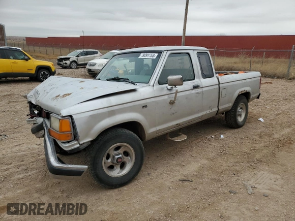 1989 Ford Ranger with VIN 1FTCR15T0KPB17602, listed as a Copart auction lot 44676344 with 1,206 mi miles and Clean Title. Bid and sale history available at carsss.com. Image 1.
