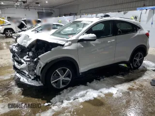 2022 Honda HR-V EX with VIN 3CZRU6H55NM771101, listed as a Copart auction lot 42176295 with 0 mi miles and Salvage Title. Bid and sale history available at carsss.com. Image 1.