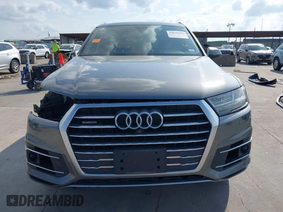 2017 Audi Q7 Premium Plus with VIN WA1LAAF78HD058277, listed as a IAAI auction lot 42145596 with 83,088 mi miles and . Bid and sale history available at DreamBid. Image 13.