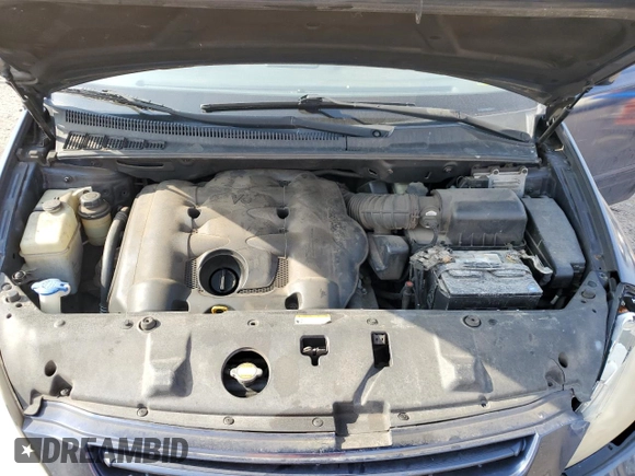 2008 Kia Sedona LX with VIN KNDMB233086212855, listed as a Copart auction lot 48263625 with 210,653 mi miles and Salvage Title. Bid and sale history available at carsss.com. Image 12.