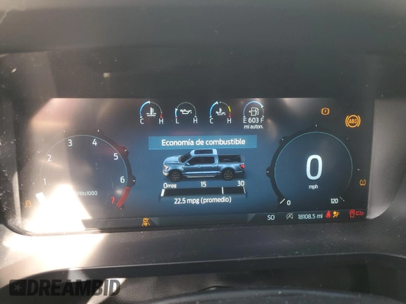 2024 Ford F-150 XL с VIN 1FTEW1KPXRKD74797, выставлен на аукционе Copart как лот 55007315 с пробегом 18 108 миль миль и Списание • Salvage title. История ставок и продаж доступна на DreamBid. Изображение 9.