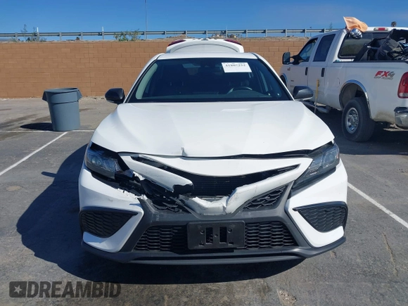 2023 Toyota Camry SE with VIN 4T1G11AK9PU151144, listed as a IAAI auction lot 41807252 with 26,666 mi miles. Bid and sale history available at carsss.com. Image 12.