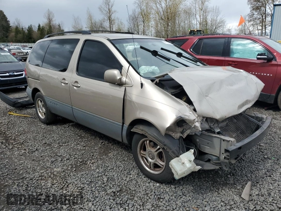2002 Toyota Sienna LE with VIN 4T3ZF13C32U461354, listed as a Copart auction lot 51714785 with 342,576 mi miles and Salvage Title. Bid and sale history available at carsss.com. Image 4.