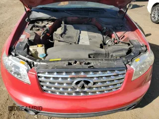 2003 Infiniti FX Options with VIN JNRBS08W83X401481, listed as a Copart auction lot 72265074 with 192,565 mi miles and Salvage Title. Bid and sale history available at carsss.com. Image 12.
