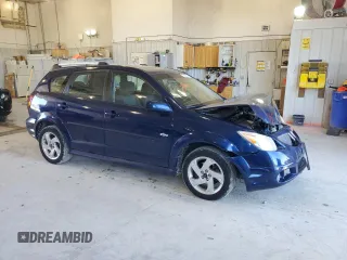2008 Pontiac Vibe with VIN 5Y2SL65848Z408333, listed as a Copart auction lot 73057654 with 144,124 mi miles and Salvage Title. Bid and sale history available at carsss.com. Image 4.