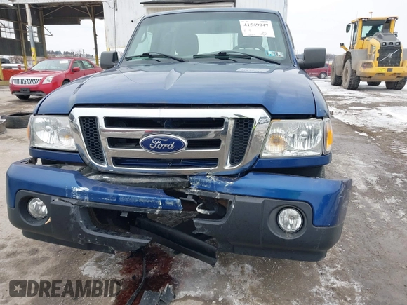 2010 Ford Ranger XLT with VIN 1FTLR4FE0APA06550, listed as a IAAI auction lot 41549047 with 91,671 mi miles. Bid and sale history available at carsss.com. Image 6.