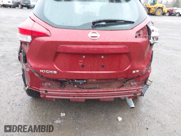 2019 Nissan Kicks S with VIN 3N1CP5CU9KL529380, listed as a IAAI auction lot 41871759 with 23,873 mi miles and . Bid and sale history available at carsss.com. Image 6.