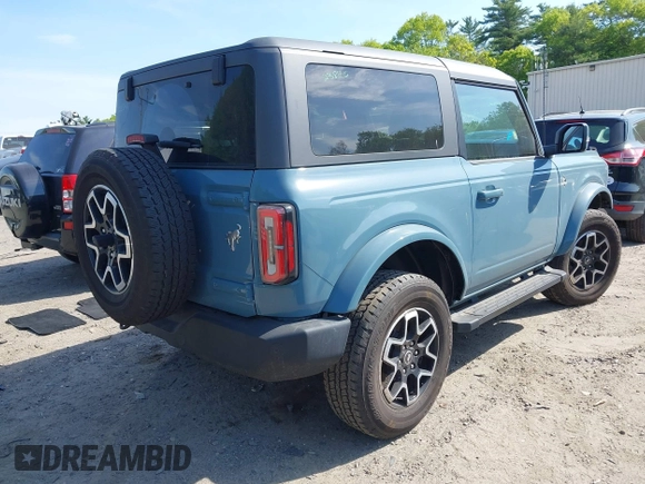 2023 Ford Bronco с VIN 1FMDE5CP0PLB85857, выставлен на аукционе IAAI как лот 42195848 с пробегом 12 446 миль миль и . История ставок и продаж доступна на DreamBid. Изображение 4.