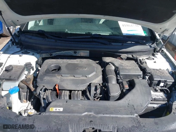 2015 Hyundai Sonata 2.4L Sport with VIN 5NPE34AFXFH097985, listed as a IAAI auction lot 41864736 with 111,090 mi miles. Bid and sale history available at carsss.com. Image 10.
