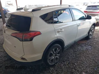 2016 Toyota RAV4 LE with VIN 2T3ZFREV1GW236564, listed as a IAAI auction lot 41823339 with 160,505 mi miles. Bid and sale history available at carsss.com. Image 4.