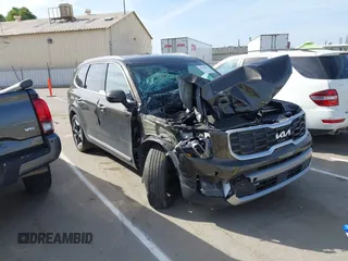 2023 Kia Telluride S with VIN 5XYP6DGC0PG334800, listed as a IAAI auction lot 42078611 with 27,486 mi miles and . Bid and sale history available at DreamBid. Image 1.