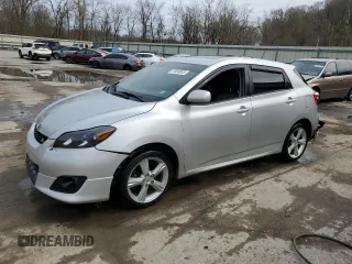 2009 Toyota Matrix S with VIN 2T1LE40E49C007828, listed as a Copart auction lot 51839045 with 162,208 mi miles and Salvage Title. Bid and sale history available at carsss.com. Image 1.