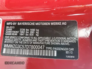 2013 MINI Clubman S z VIN WMWZG3C57DT800047, wystawiony jako Copart lot #48372515 z przebiegiem 113 668 mil mil oraz Szkody całkowita. Historia ofert i sprzedaży dostępna na DreamBid. Obrazek 13.
