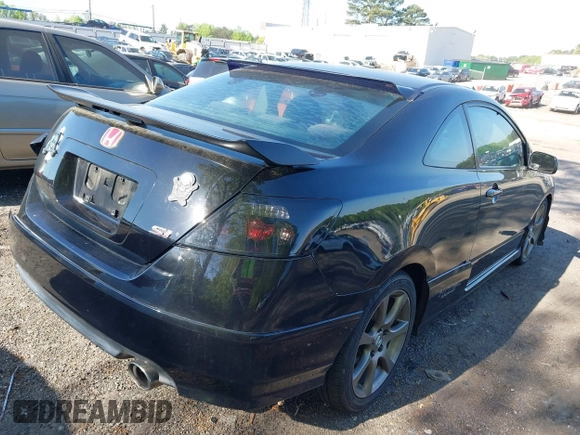 2006 Honda Civic Si z VIN 2HGFG21516H708419, wystawiony jako IAAI lot #42011165 z przebiegiem 184 369 mil mil oraz . Historia ofert i sprzedaży dostępna na DreamBid. Obrazek 4.