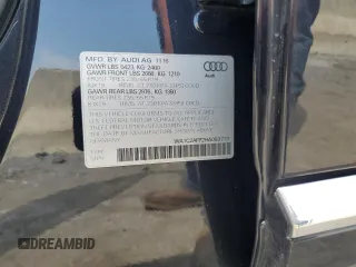 2017 Audi Q5 Premium with VIN WA1C2AFP2HA083710, listed as a Copart auction lot 60165955 with 148,124 mi miles and Salvage title. Bid and sale history available at DreamBid. Image 13.