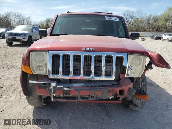 2010 Jeep Commander Sport z VIN 1J4RG4GK0AC156826, wystawiony jako Copart lot #50707345 z przebiegiem 213 694 mil mil oraz Szkoda całkowita • Salvage title. Historia ofert i sprzedaży dostępna na DreamBid. Obrazek 5.