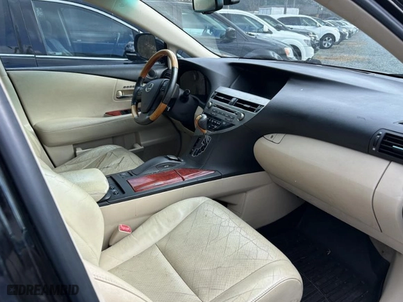 2010 Lexus RX 350 with VIN 2T2ZK1BA8AC032419, listed as a IAAI auction lot 41484850 with NaN miles. Bid and sale history available at carsss.com. Image 5.