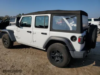2018 Jeep Wrangler Unlimited Sport with VIN 1C4HJXDN8JW238708, listed as a Copart auction lot 86682094 with 59,064 mi miles and Salvage Title. Bid and sale history available at carsss.com. Image 2.