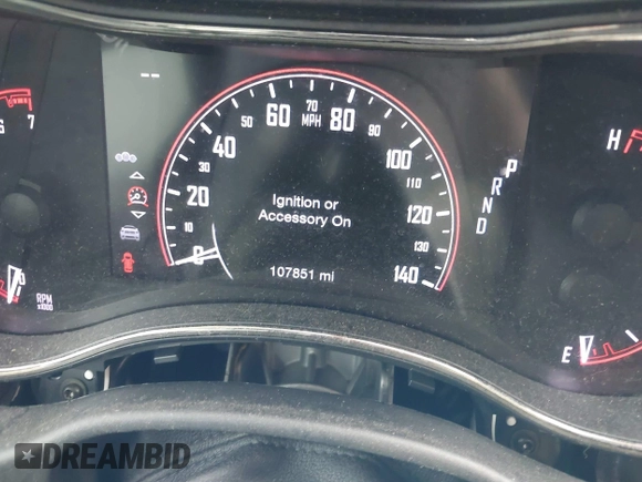 2018 Dodge Durango GT z VIN 1C4RDHDG7JC461505, wystawiony jako IAAI lot #41898773 z przebiegiem 107 851 mil mil oraz . Historia ofert i sprzedaży dostępna na DreamBid. Obrazek 7.