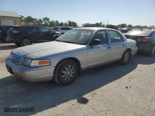 2006 Ford Crown Victoria LX with VIN 2FAFP74W36X129167, listed as a Copart auction lot 75658254 with 172,789 mi miles and Salvage Title. Bid and sale history available at carsss.com. Image 1.