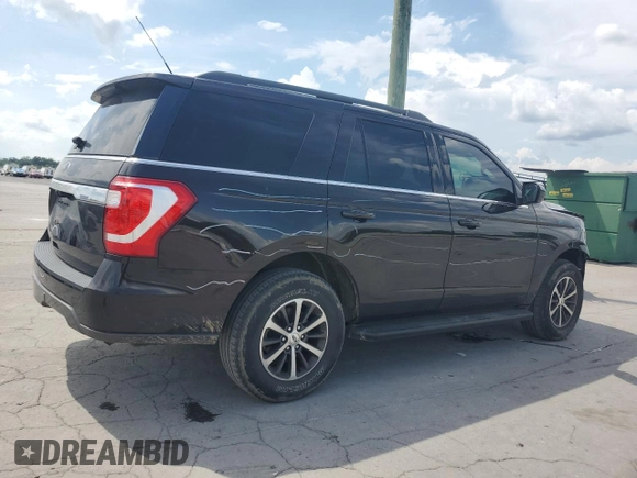 2021 Ford Expedition XL with VIN 1FMJU1GT0MEA59746, listed as a Copart auction lot 65587695 with 46,865 mi miles and Salvage title. Bid and sale history available at DreamBid. Image 3.