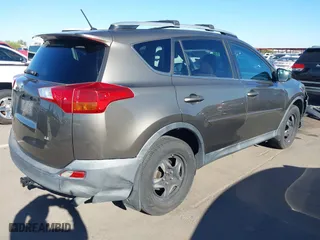 2013 Toyota RAV4 LE with VIN 2T3ZFREV1DW062149, listed as a IAAI auction lot 41862328 with 105,865 mi miles. Bid and sale history available at carsss.com. Image 4.