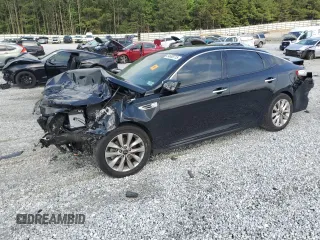 2017 Kia Optima EX z VIN 5XXGU4L39HG158749, wystawiony jako Copart lot #54668715 z przebiegiem 83 697 mil mil oraz Szkoda całkowita • Salvage title. Historia ofert i sprzedaży dostępna na DreamBid. Obrazek 1.