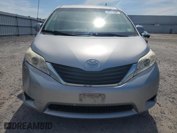 2011 Toyota Sienna LE AAS with VIN 5TDKK3DC6BS009665, listed as a Copart auction lot 54377695 with 155,716 mi miles and Salvage Title. Bid and sale history available at DreamBid. Image 5.
