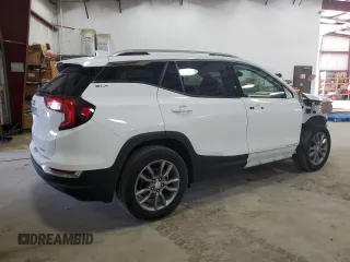 2022 GMC Terrain SLT with VIN 3GKALVEV0NL167115, listed as a Copart auction lot 59292835 with 93,799 mi miles and Salvage title. Bid and sale history available at DreamBid. Image 3.