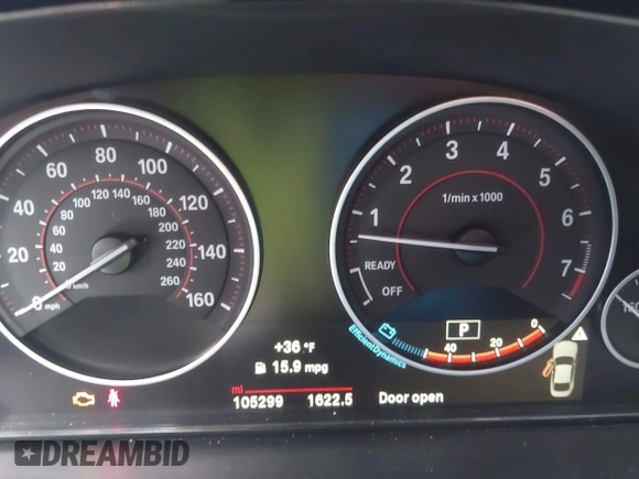 2017 BMW 4 Series 440i with VIN WBA4P1C50HK522098, listed as a IAAI auction lot 41282953 with 105,299 mi miles and . Bid and sale history available at carsss.com. Image 7.