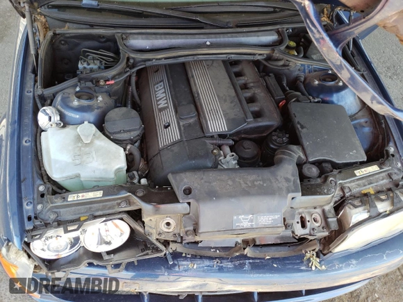 2001 BMW 3 Series 330Ci z VIN WBABN53481JU31524, wystawiony jako Copart lot #57361355 z przebiegiem 207 884 mil mil oraz Szkoda całkowita • Salvage title. Historia ofert i sprzedaży dostępna na DreamBid. Obrazek 11.