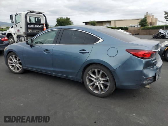 2014 Mazda 6 i Touring with VIN JM1GJ1V66E1130123, listed as a Copart auction lot 53984465 with 278,495 mi miles and Salvage Title. Bid and sale history available at DreamBid. Image 2.