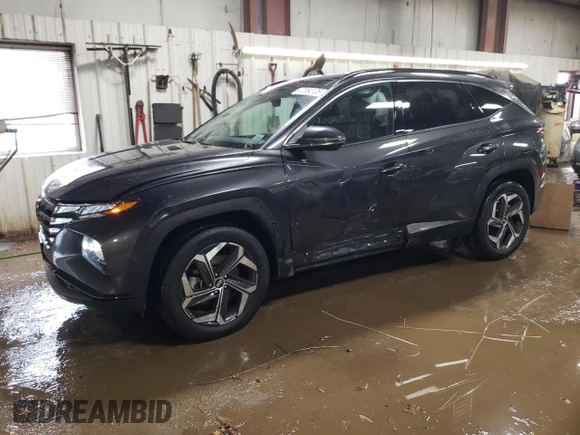 2023 Hyundai Tucson Limited with VIN 5NMJECAE9PH251420, listed as a Copart auction lot 47364105 with 32,728 mi miles and Salvage Title. Bid and sale history available at DreamBid. Image 1.