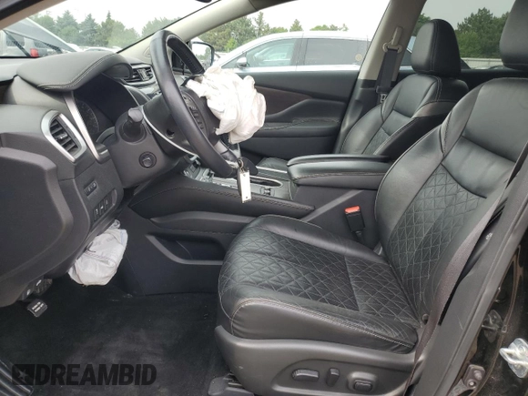 2020 Nissan Murano Platinum with VIN 5N1AZ2DS0LN103889, listed as a Copart auction lot 59628135 with 49,725 mi miles and Salvage title. Bid and sale history available at DreamBid. Image 7.