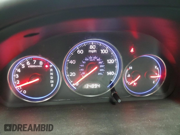 2005 Honda Civic LX with VIN 2HGES16585H511369, listed as a Copart auction lot 50573995 with 134,894 mi miles and Salvage Title. Bid and sale history available at DreamBid. Image 9.