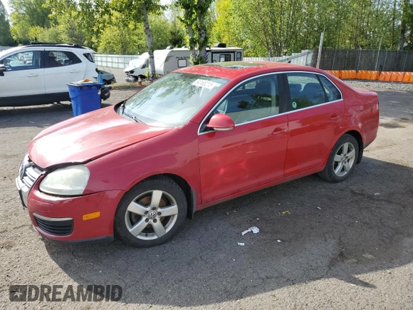 2008 Volkswagen Jetta SE z VIN 3VWRM71KX8M043321, wystawiony jako Copart lot #54168215 z przebiegiem 175 604 mil mil oraz Szkoda całkowita • Salvage title. Historia ofert i sprzedaży dostępna na DreamBid. Obrazek 1.