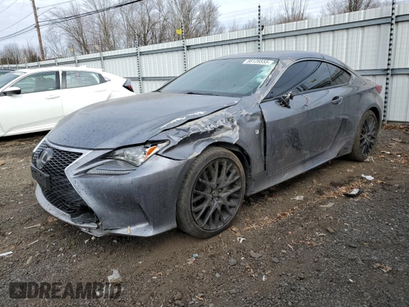 2016 Lexus RC 300 F Sport z VIN JTHSM5BC1G5000635, wystawiony jako Copart lot #88128555 z przebiegiem 121 988 mil mil oraz Szkoda całkowita • Salvage title. Historia ofert i sprzedaży dostępna na DreamBid. Obrazek 1.