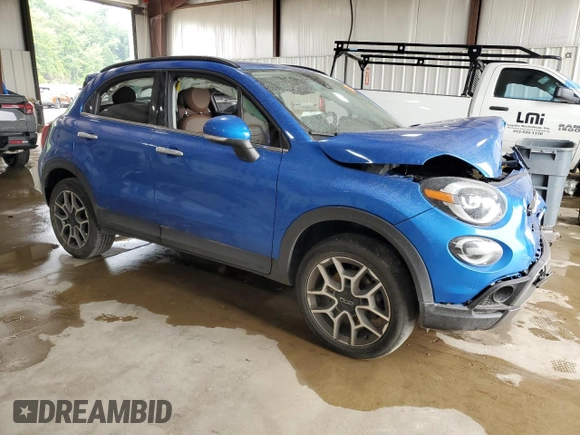 2019 FIAT 500X Trekking Plus with VIN ZFBNFYD16KP773901, listed as a Copart auction lot 63914355 with 36,425 mi miles and Salvage title. Bid and sale history available at DreamBid. Image 4.